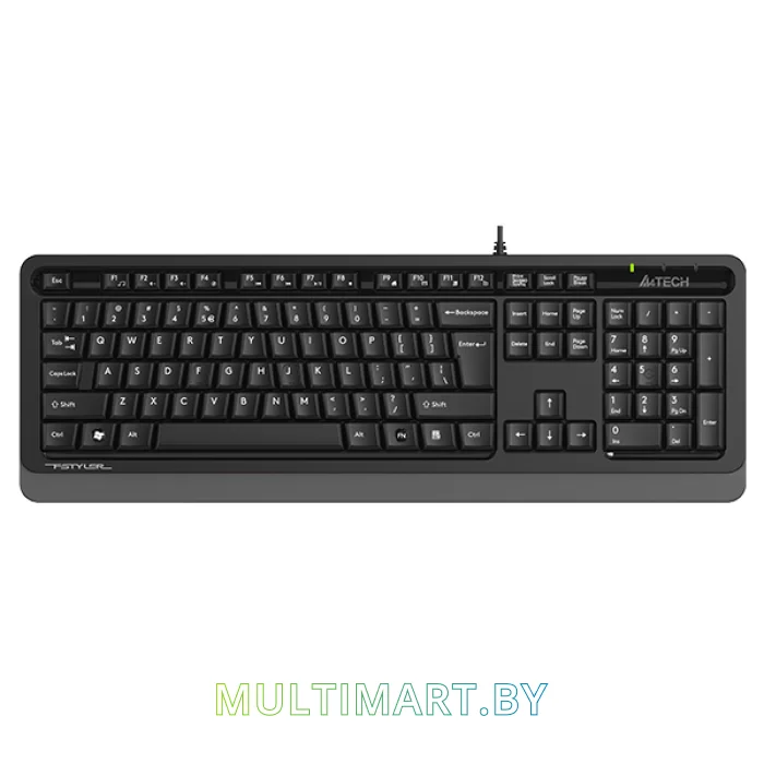 Клавиатура A4Tech Fstyler FKS10 (черный/серый)